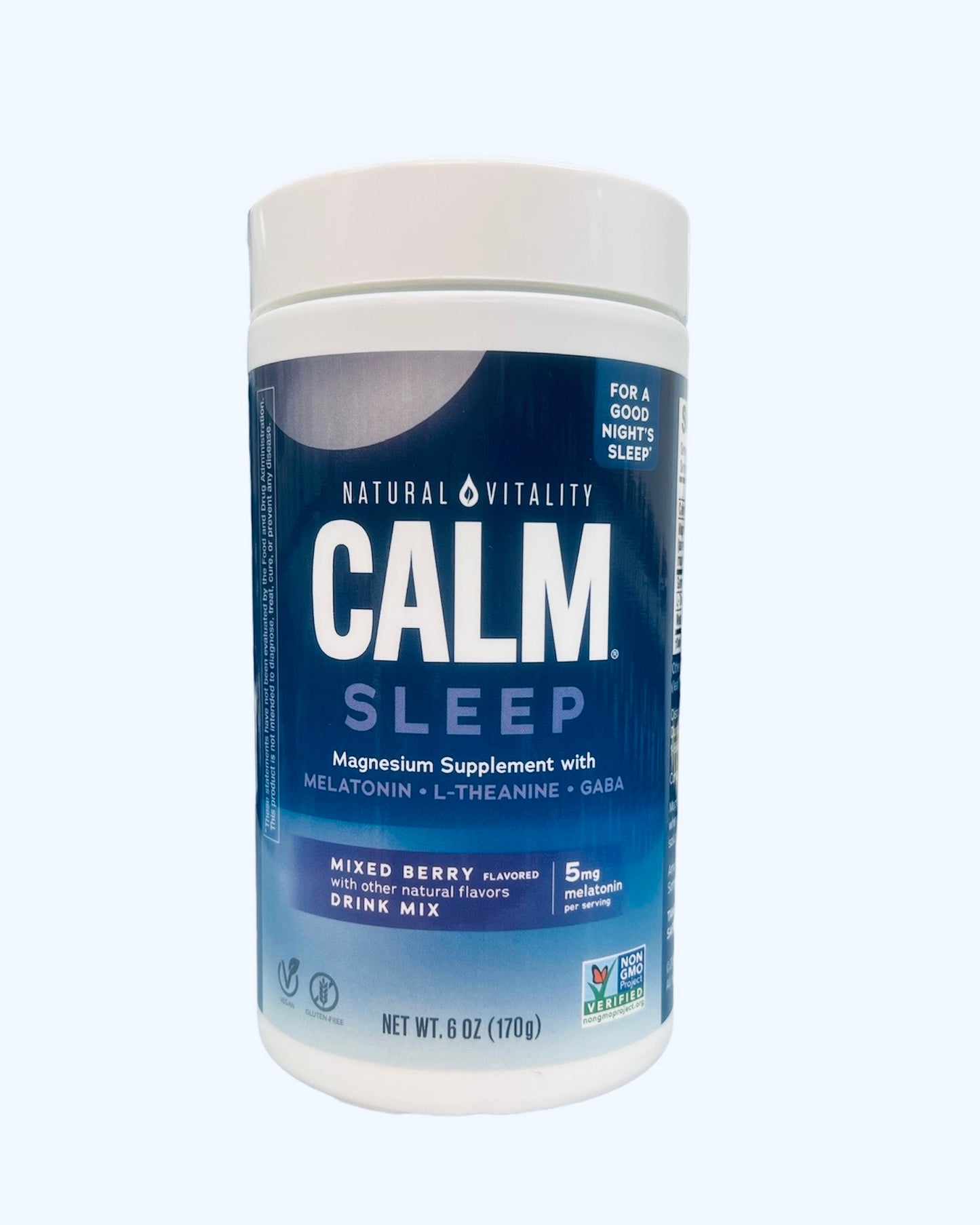 CALM SLEEP MAGNESIUM GLYCINATE POWDER - MIXED BERRY