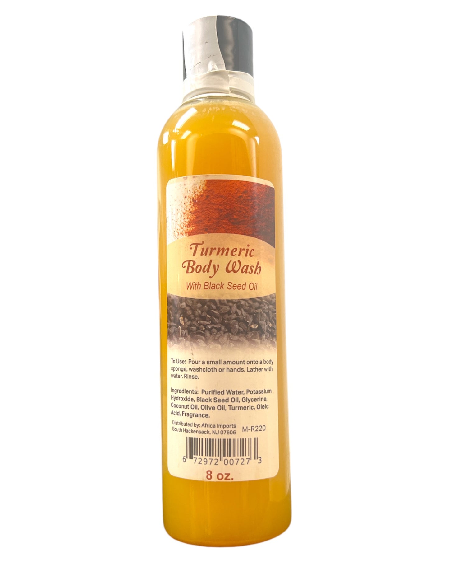 Turmeric Body Wash W/ Blackseed 8oz.