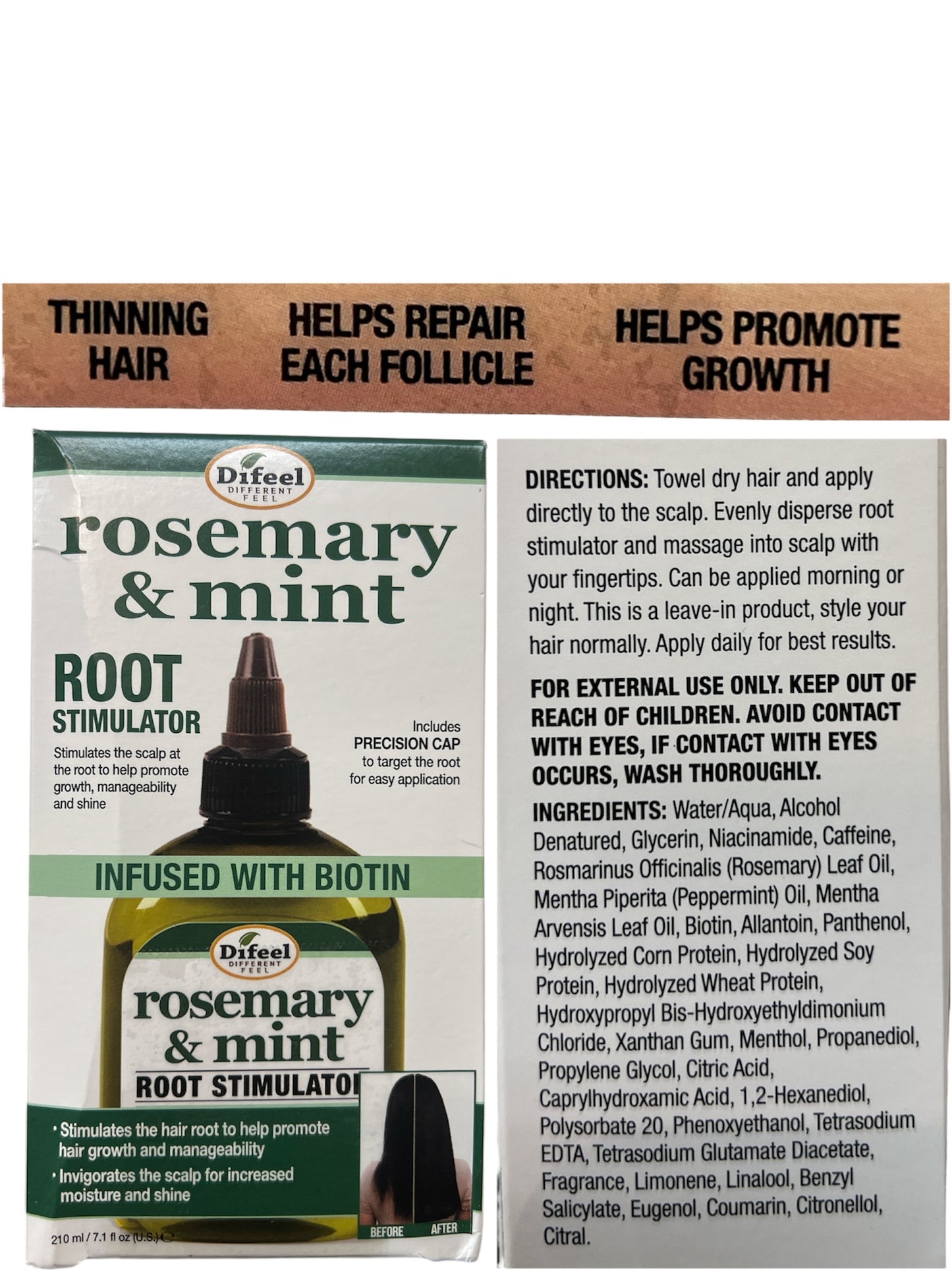 Rosemary & Mint Hair Care Set