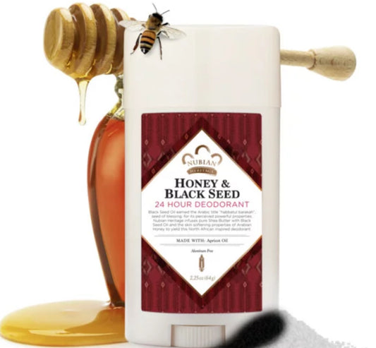 HONEY BLACK SEED 24 HOUR DEODORANT