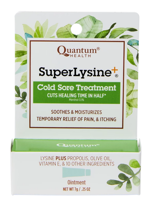 SuperLysine+® Ointment, Cold Sore Treatment 7g