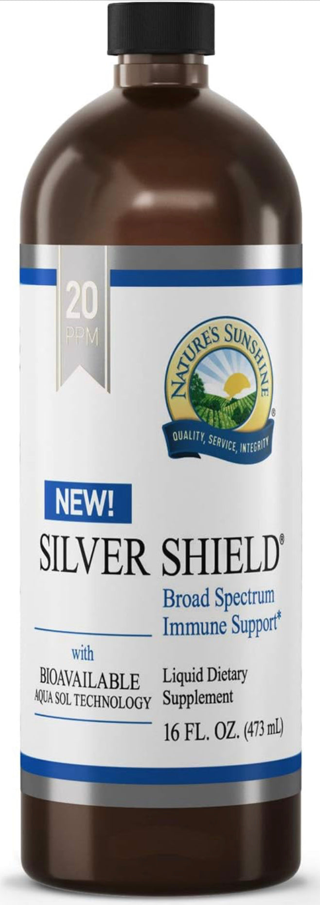Silver Shield w/ Aqua Sol (20 ppm)