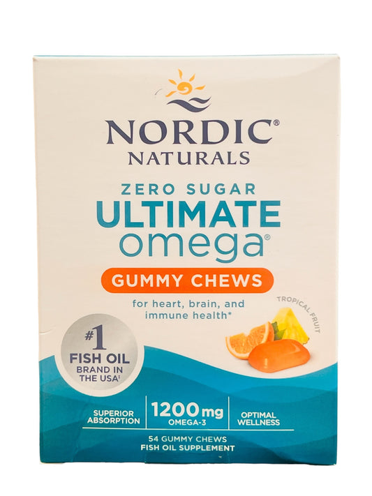 Zero sugar ultimate omega gummy chews￼￼