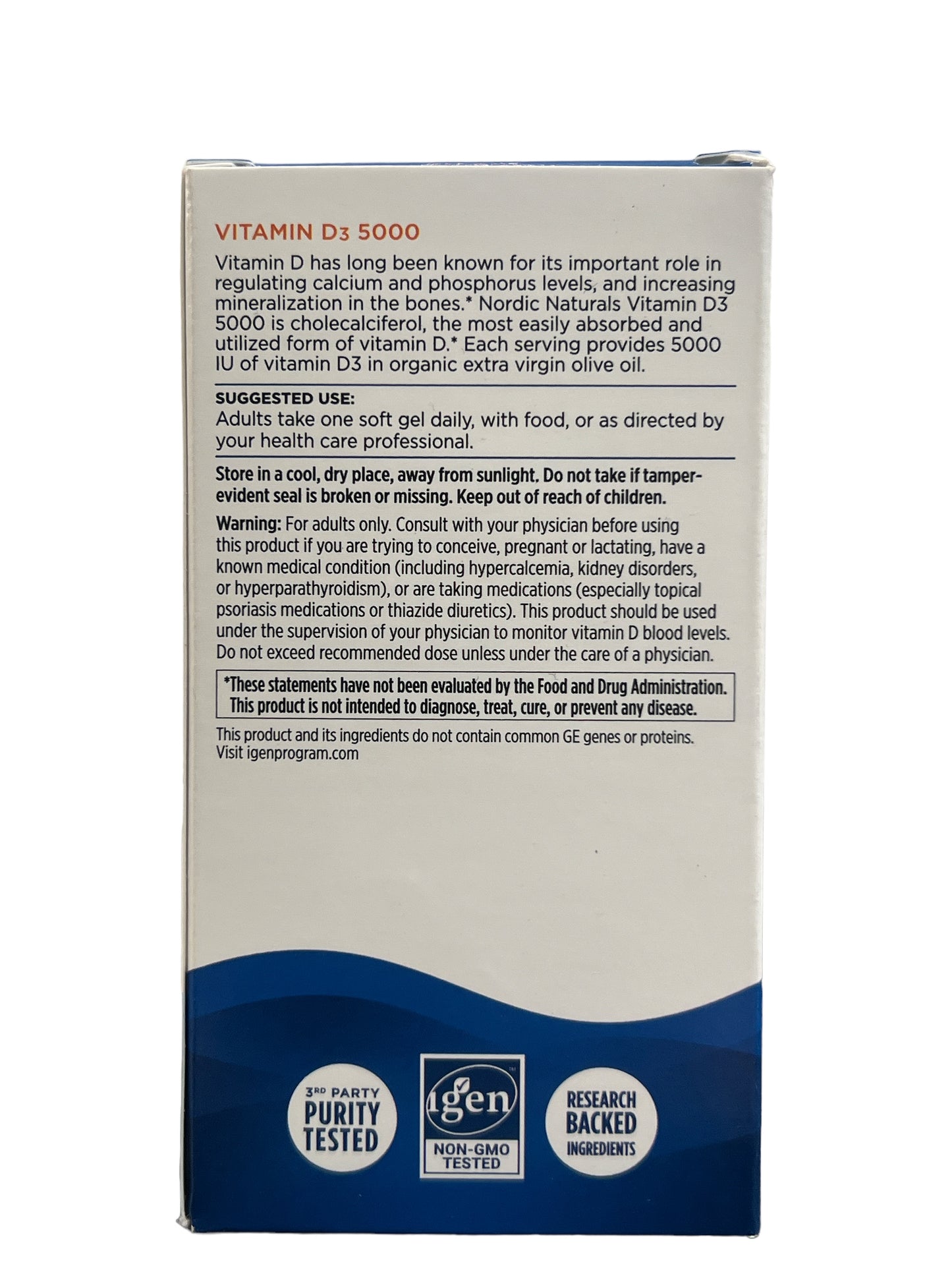 Nordic Naturals Vitamin D3 5000