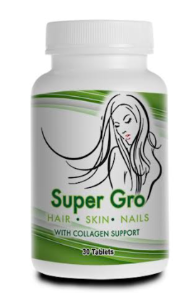 Super Gro: Hair, Skin, and Nails w/ Collagen Support