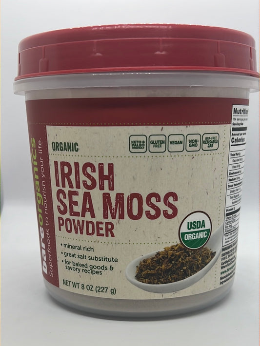 Organic Irish Sea Moss Powder