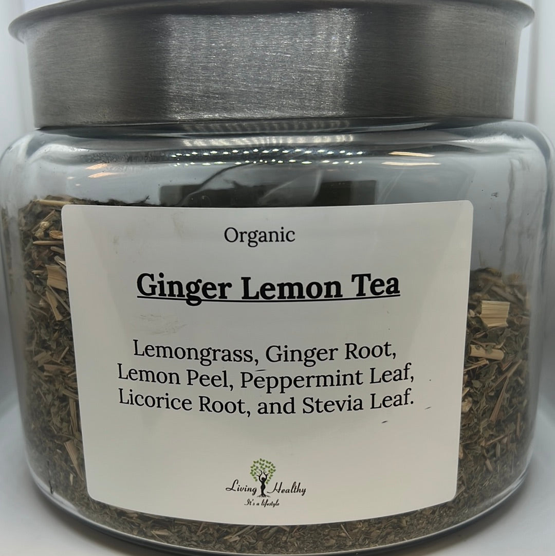 Ginger Lemon Tea - 1oz.