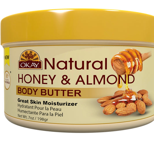 Natural Honey and Almond Body Butter